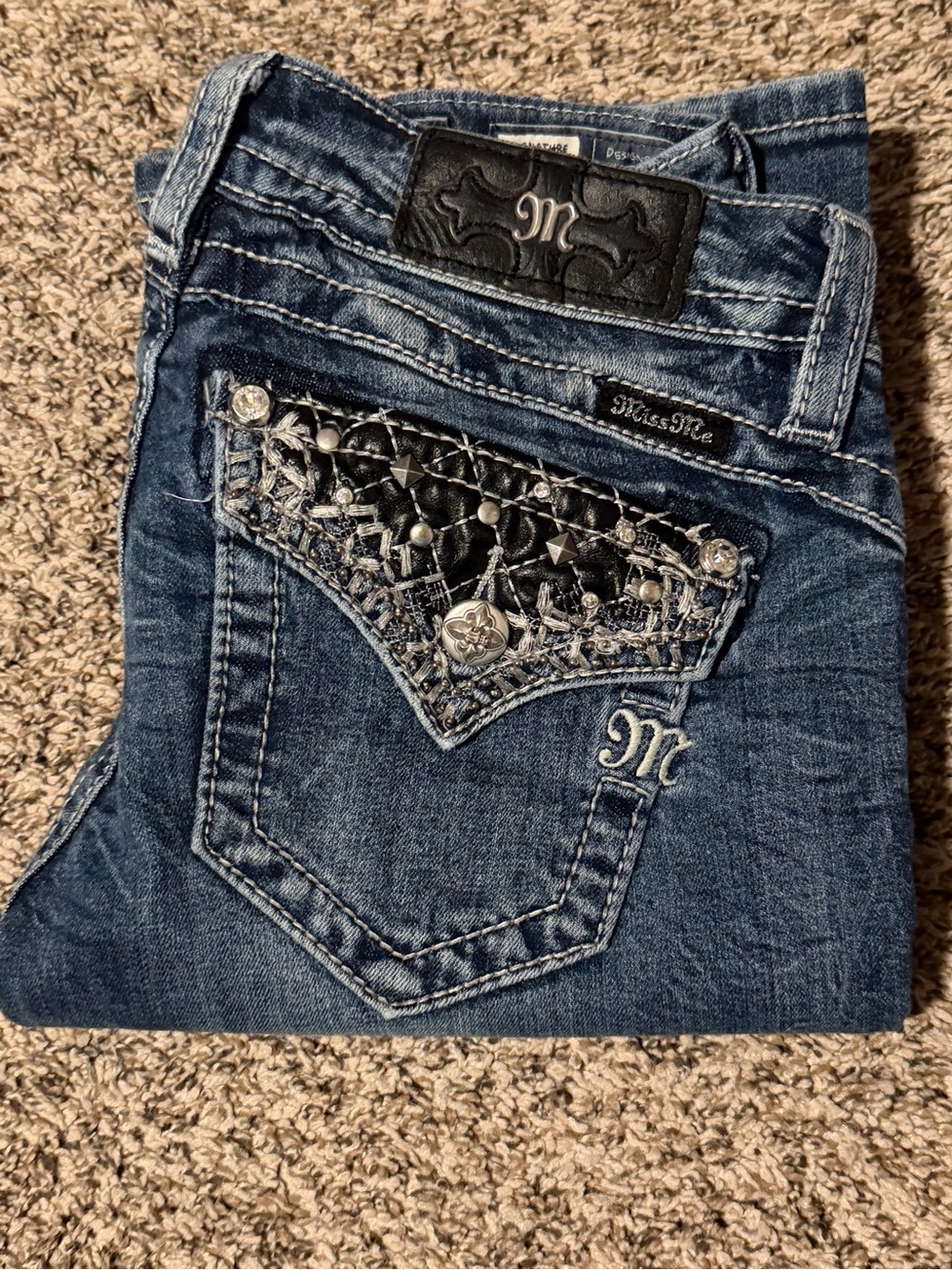 Rare* Miss Me Signature Boot 25W 34L